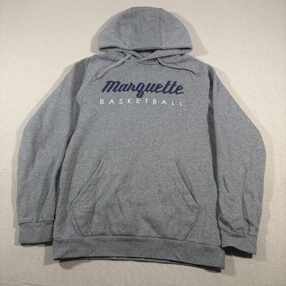Jordan Other - Air Jordan Marquette Golden Eagles Basketball Gray Fleece Hoodie Mens XL